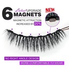 10 Pairs Cateye Magnetic Lashes With Eyeliner  3d Magnetic Eyelashes Natural    