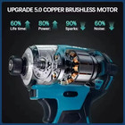 Makita Dtd173 18v Lxt Cordless Impact Driver Brushless Electric Drill Screwdrive