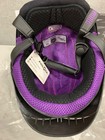 Tipperary Equestrian Horse Riding Helmet  Sportage Hybrid  Black purple  Xs