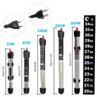 Aquarium Heater Submersible Fish Tank Adjustable 25w 50w 100w 200w 300w Watts Us