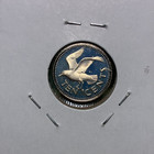 1973 Barbados 10 Cents Km  12 Proof Uncirculated  Free Ship  Coin  1934