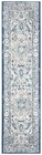 Safavieh Brentwood Collection Runner Rug - 2 X 10 Light Grey Blue Medallion