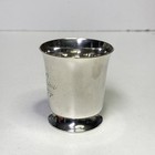 Vtg Tiffany   Co  Makers Sterling Silver Footed Shot Glass Cup 2 25    Fabulous 50