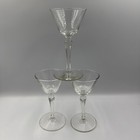 Vtg Libbey s 3001 Liquor Cocktail Glass Stem 1950   s Set Of 3 Mcm Bar Classic