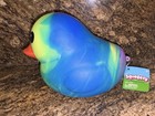 Authentic Sunny Days Jumbo Squeeezy Duck Squishy Rainbow Tie Dye          