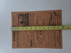 Rare 1930s Movie Theater Program