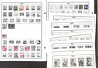 Korea Stamp Collection On 30 Harris   Album Pages  1895-1986  bl 