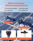 Vevor Solar Panel Cleaning Kit Water Fed Pole Kit 15 Ft With Brush And Squeegee