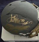 Terrell Davis Signed autographed Denver Broncos Hof 17 Speed Mini Helmet Jsa    
