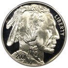 2001-p Proof Buffalo Commemorative Dollar Pcgs Pr70dcam