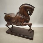 Chinese Antique Exquisite Antique Collection Of Bronze Tang Horses