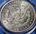 1884 Cc Morgan Silver Dollar  1 Choice gem Bu   
