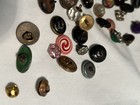 Vintage Antique Victorian Lot Of Diminutive Small Sewing Buttons