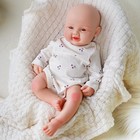 Soft 17 3 Inch Reborn Doll Full Body Platinum Silicone Soft Girl Handmade Baby
