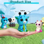Squishies Slow Rising  8 Pack Animal Squishy Toys Cream Scented Squishies Pack S