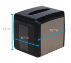 Dixie Ultra Tabletop Interfold Napkin Dispenser By Gp Pro Stainless Finish