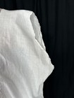 Antique Nightgown White Cotton Embroidered Edwardian Bust 46 Original 1900