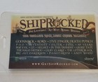 Shiprocked 2012 Artist All Access Laminate 