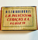 Rare Vintage Lucky Strike Cigarette Stick Matchbox From Curacao N a 