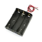 3x Series Aa Battery Holder Case Box With 4  Wire Leads 4 5v Us