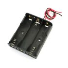 Battery Holder Case Box With 4  Wire Leads For 3x Series Aa Batteries 4 5v Us
