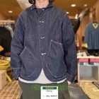 Mens Women Japan Blue Denim Coat Jacket Big Pockets Unisex Work Shirt Jacket