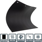 24x30 Inch Black Polymer Mud Flaps 2 Pack Universal Fit Truck Trailer Semi