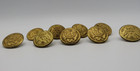 Vint  Wwii V c  Corp   Bklyn  Ny Usa  Us Army Great Seal Buttons