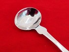 C 1840s Skinner   Sweet American Coin Silver Salt Spoon Vx-14
