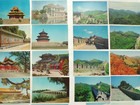 20 Beijing Peking China Unposted Color Postcards In Two Folders