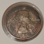 Canada - 50 Cents 1962- Fifty Cents Silver Coin   xf  Toned 