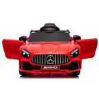 Mercedes-benz Dual Drive 12v Roadster With 2 4g Remote Control     Red Amg