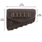 One Combo Leather Suede Hunting Gun Buttstock With Sling For  357 45 70  22 12ga