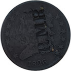 Lot Of 3 Classic Head Half Cent Penny Coins 1826 1829 1834 Counterstamped R M R