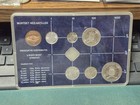 Vintage 1985 Netherlands Antillies 7 Coin Mint Proof Like Set   Medal In Case