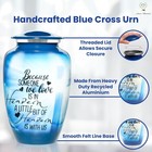 Urns For Human Ashes Adult  Large Cremation Urn For Men   Women  Handcrafted    
