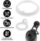6pcs Replacement Gaskets For Takeya Water Bottle Leak Proof Silicone Seal Rings