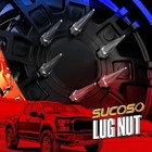 14x1 5 Spiked Lug Nuts 6x5 5 Chrome Spike Lug Nuts 6 Lug Silver 24pc