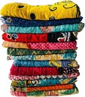 Mix Lot Of Indian Tribal Kantha Quilts Vintage Cotton Bed Cover Throw Old Sar   