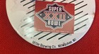 Vintage Miller Lite Beer     Super Bowl Xxii Pinback Button