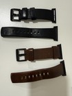 Nomad Horween Braxley Apple Watch Bands Straps Leather Silicone Steel Nylon