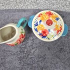 The Pioneer Woman Vintage Floral Small Pitcher Party Bowl Stoneware Set