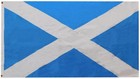 Scotland Cross 3x5 Premium Quality Embroidered Sewn 100  Cotton Flag Banner 
