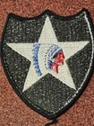 1960s 70s Us Army Vietnam Cold War 2nd Infantry Division Patch L  k   