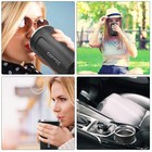 12 Oz Stainless Steel Vacuum Insulated Tumbler Coffee Travel Mug   black  New