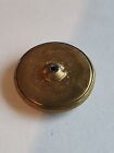 Exquisite Brass Overlay Victorian Rose Button