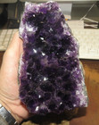 Large  Amethyst Crystal Cluster  Geode From Uruguay Cathedral