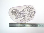 Vtg 1960s 1970s Tattoo Flash Acetate Stencil Rooster Signed Br1