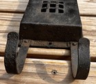 Antique Cast Iron Wall Mounted Vertical Mailbox Mail Locking Newspaper Ltr Slot