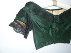 Antique Victorian Blouse Mid To Late 1800s Vtg Chantilly Lace Handmade Rosettes